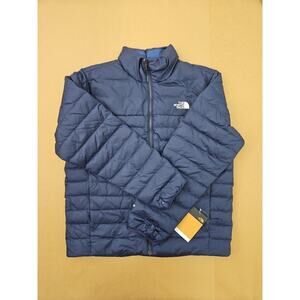 Mens The North Face Minoqua Flare II Insulated 550-Down Puffer Jacket Navy Large